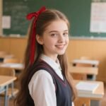 Bow Tie for Women Girls Self Tie Satin Ribbon Bow Ties Bowties Long Necktie for School Uniforms Cosplay Wedding Party - Image 3