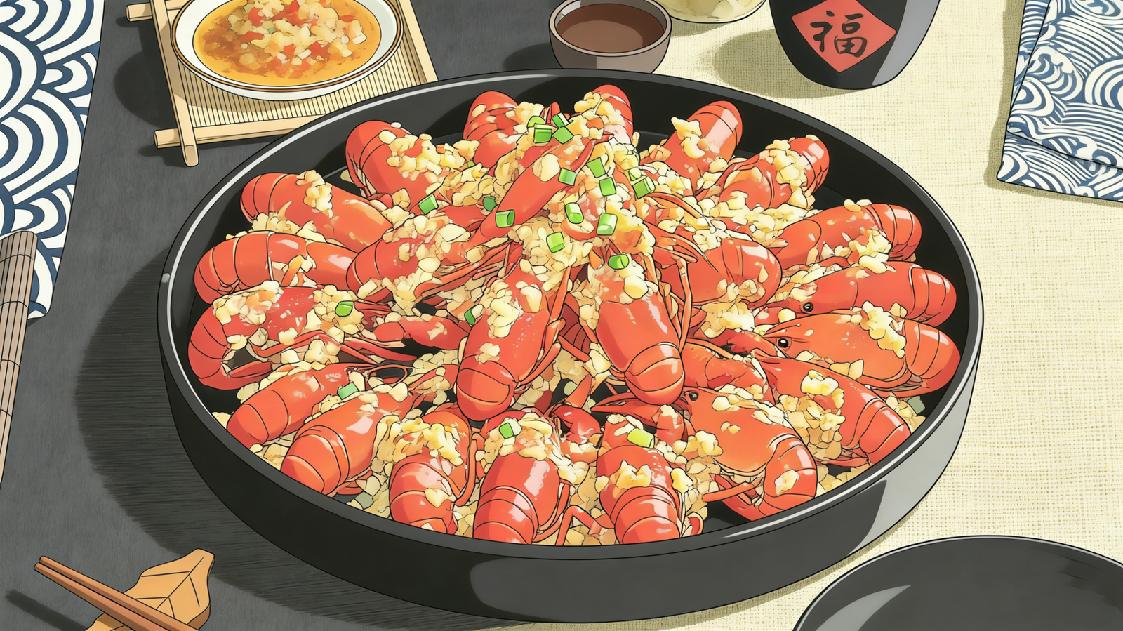 将照片做成动漫图片 (14) Crayfish Canvas - Image 1