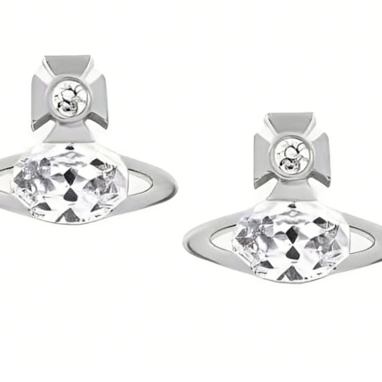 Sterling Silver Platinum Plated Cubic Zirconia Halo Leverback Drop Earrings