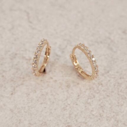 Diamond-encrusted ultra-shiny starlight earrings