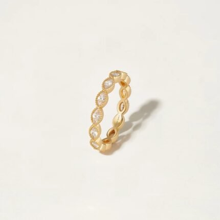 Eye-catching and versatile stackable ring set