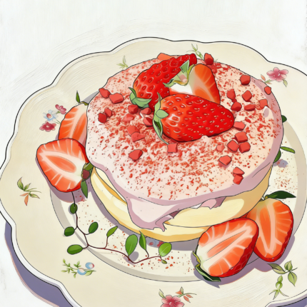Strawberry Shuflei Canvas