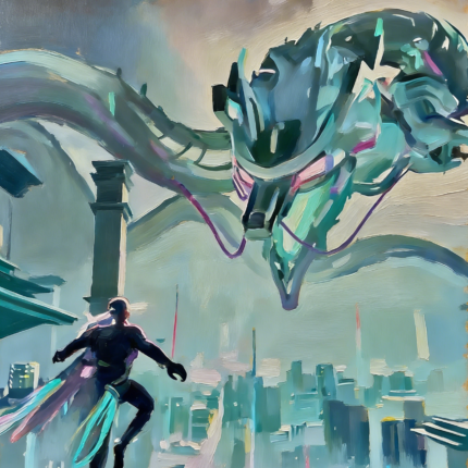 Royal Dragon Ranger Canvas